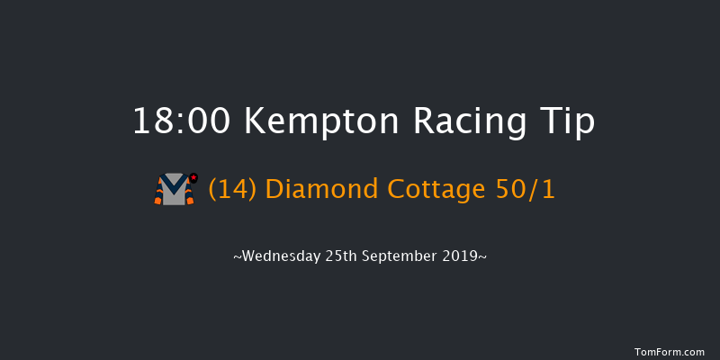 Kempton 18:00 Stakes (Class 4) 7f Mon 23rd Sep 2019