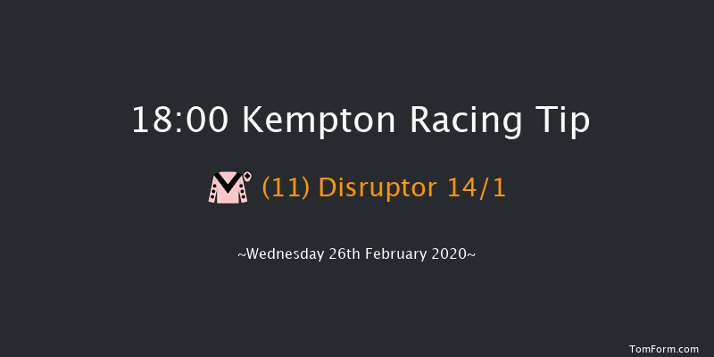 32Red On The App Store Handicap Kempton 18:00 Handicap (Class 6) 6f Sat 22nd Feb 2020