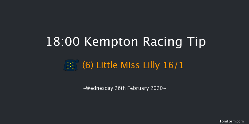 32Red On The App Store Handicap Kempton 18:00 Handicap (Class 6) 6f Sat 22nd Feb 2020