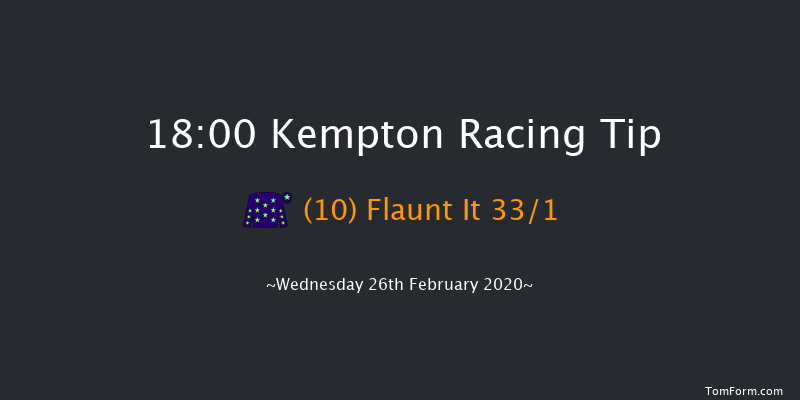 32Red On The App Store Handicap Kempton 18:00 Handicap (Class 6) 6f Sat 22nd Feb 2020