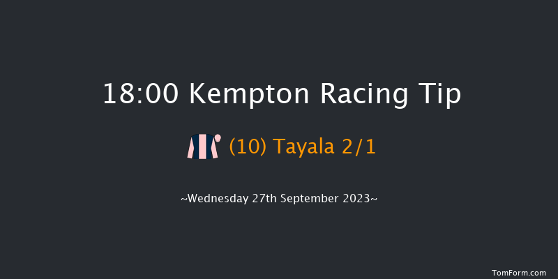 Kempton 18:00 Stakes (Class 4) 6f Fri 22nd Sep 2023