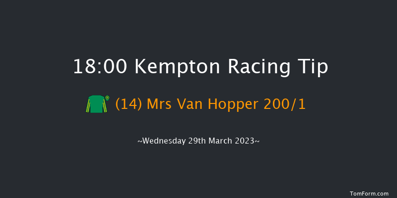 Kempton 18:00 Stakes (Class 5) 7f Sat 18th Mar 2023
