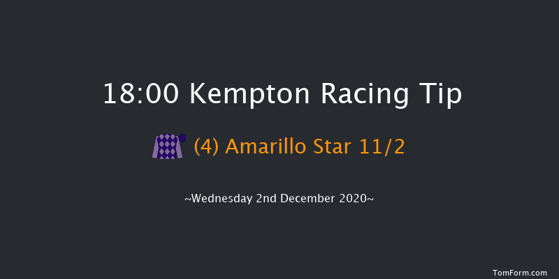 Unibet 3 Uniboosts A Day Handicap Kempton 18:00 Handicap (Class 2) 6f Mon 30th Nov 2020