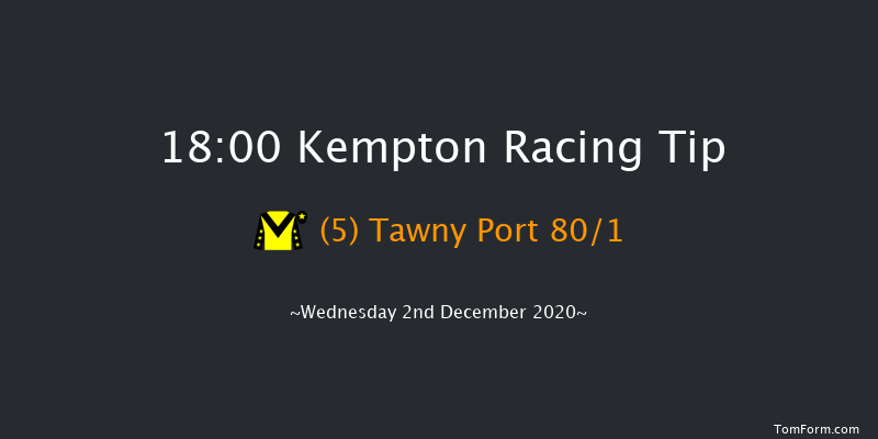 Unibet 3 Uniboosts A Day Handicap Kempton 18:00 Handicap (Class 2) 6f Mon 30th Nov 2020