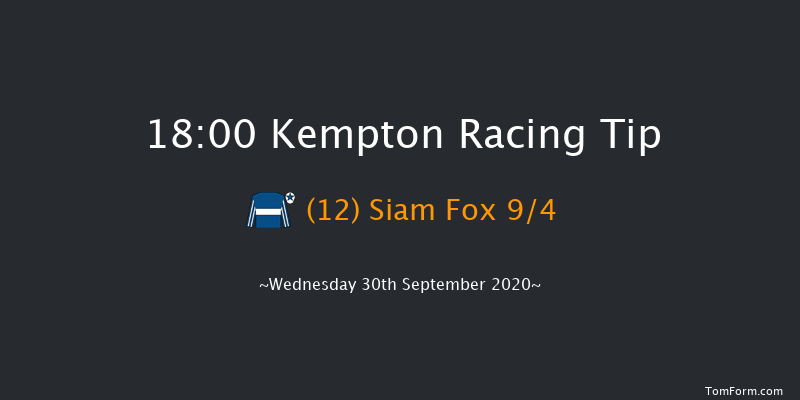 Unibet/British Stallion Studs EBF Novice Stakes Kempton 18:00 Stakes (Class 5) 8f Thu 24th Sep 2020