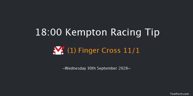 Kempton 18-00 (Class 3) 8f Wed 23rd Sep 2026