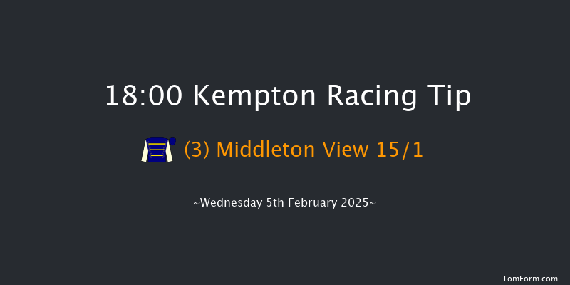 Kempton  18:00 Stakes (Class 5) 6f Wed 29th Jan 2025