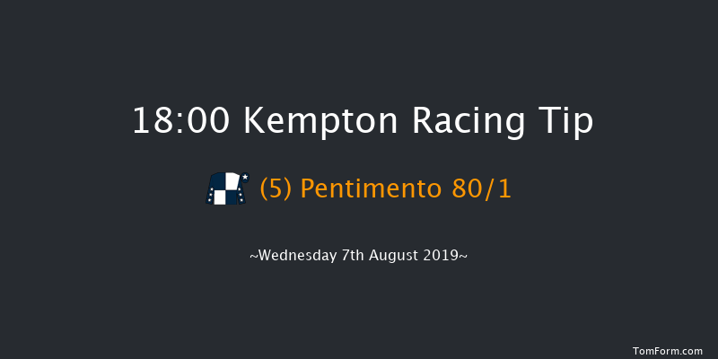 Kempton 18:00 Stakes (Class 4) 8f Mon 5th Aug 2019