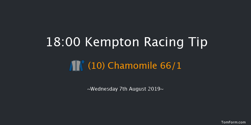 Kempton 18:00 Stakes (Class 4) 8f Mon 5th Aug 2019