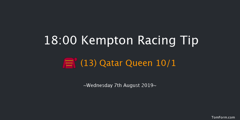 Kempton 18:00 Stakes (Class 4) 8f Mon 5th Aug 2019