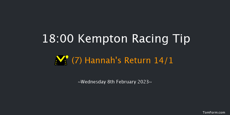Kempton 18:00 Stakes (Class 6) 7f Sat 4th Feb 2023