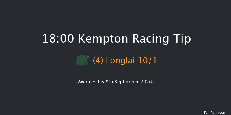 Kempton 18-00 (Class 5) 8f Sat 5th Sep 2026