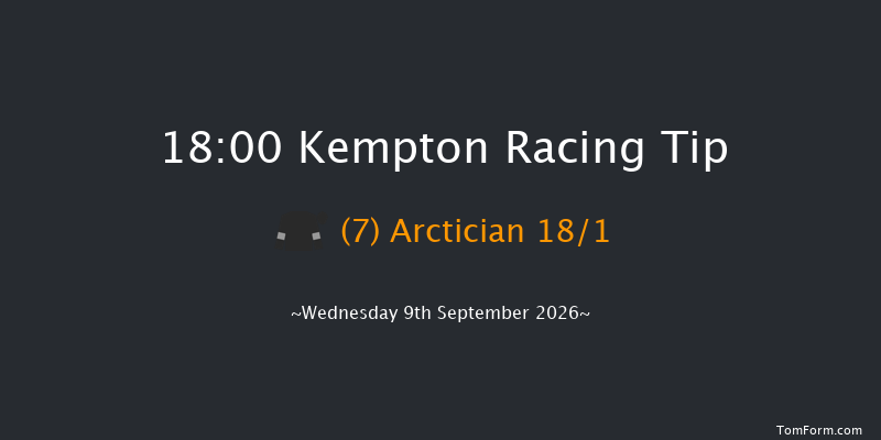 Kempton 18-00 (Class 5) 8f Sat 5th Sep 2026