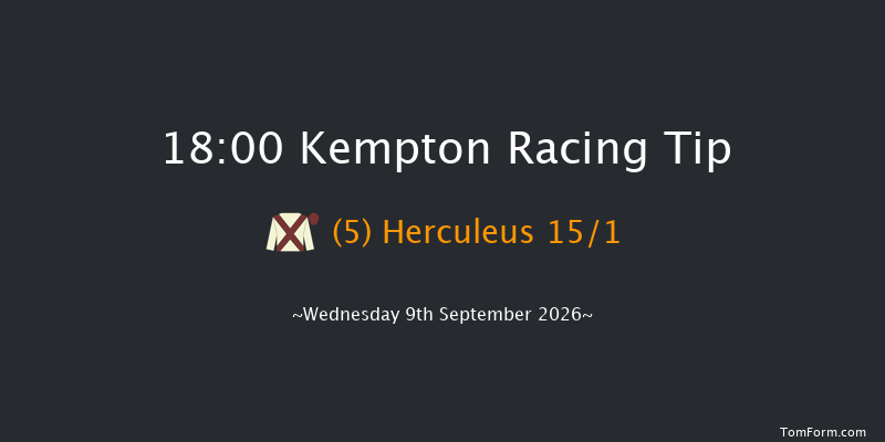 Kempton 18-00 (Class 5) 8f Sat 5th Sep 2026