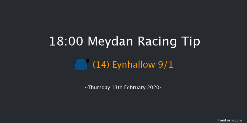 Friday Handicap - Turf Meydan 18:00 1m 4f 16 run Friday Handicap - Turf Thu 6th Feb 2020