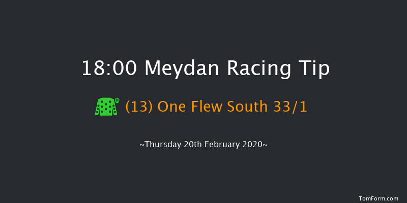 Jaguar F Pace (Division 2) Handicap - Turf Meydan 18:00 1m 15 run Jaguar F Pace (Division 2) Handicap - Turf Thu 13th Feb 2020