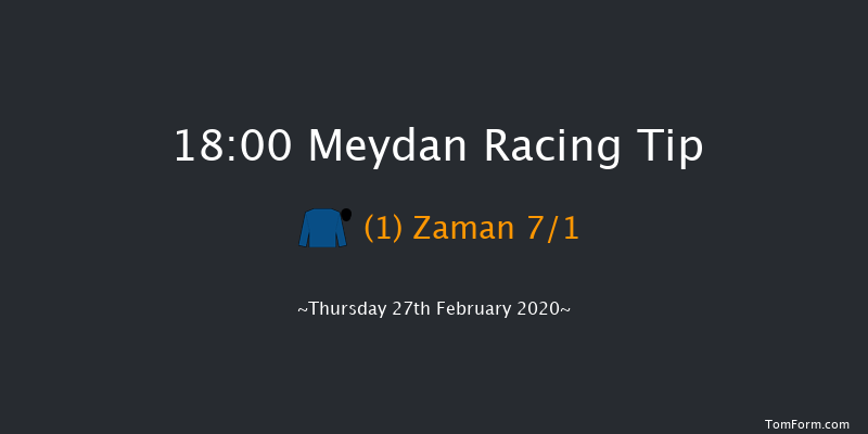 District One Residence (Div 2) - Handicap - Turf Meydan 18:00 1m 2f 10 run District One Residence (Div 2) - Handicap - Turf Thu 20th Feb 2020
