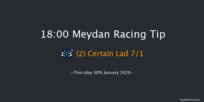 Meydan 18:00 1m 2f 15 run Jebel Ali Port Handicap - Turf Thu 23rd Jan 2020
