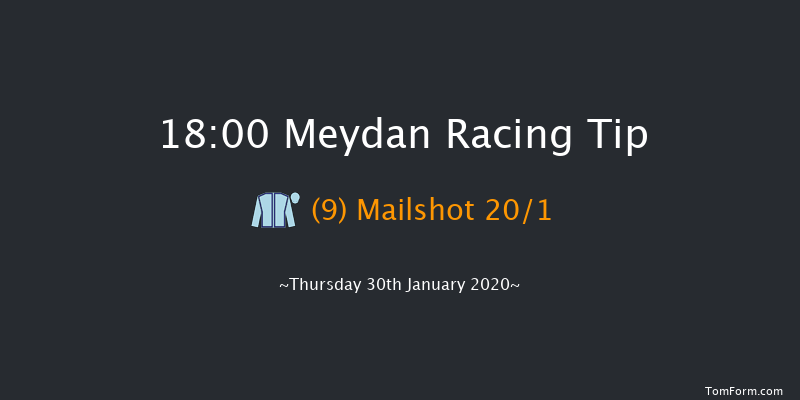 Meydan 18:00 1m 2f 15 run Jebel Ali Port Handicap - Turf Thu 23rd Jan 2020