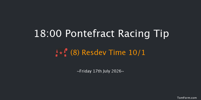 Pontefract 18-00 (Class 6) 12f Tue 7th Jul 2026