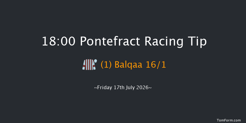Pontefract 18-00 (Class 6) 12f Tue 7th Jul 2026