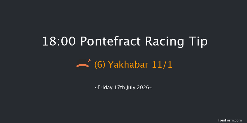 Pontefract 18-00 (Class 6) 12f Tue 7th Jul 2026