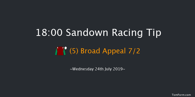 Sandown 18:00 Handicap (Class 5) 10f Sat 6th Jul 2019