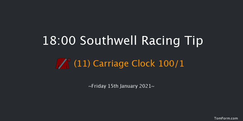Heed Your Hunch At Betway Handicap Southwell 18:00 Handicap (Class 6) 6f Sun 10th Jan 2021