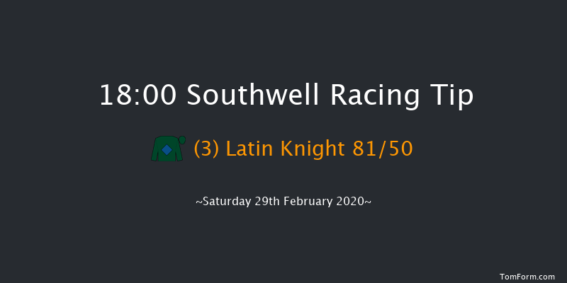 Betway Novice Stakes Southwell 18:00 Stakes (Class 5) 12f Wed 26th Feb 2020