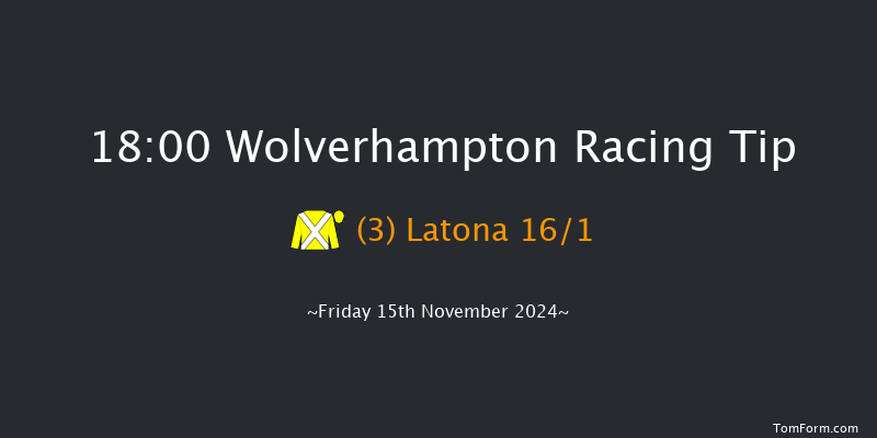 Wolverhampton  18:00 Stakes (Class 5) 9f Mon 11th Nov 2024