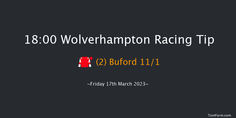 Wolverhampton 18:00 Stakes (Class 6) 12f Mon 13th Mar 2023