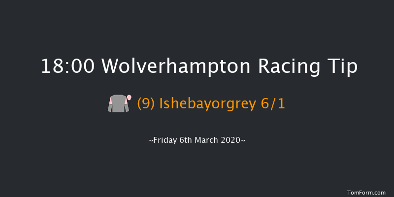 Bombardier British Hopped Amber Beer Handicap (Div 1) Wolverhampton 18:00 Handicap (Class 6) 7f Mon 2nd Mar 2020