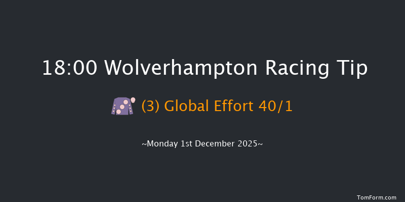 Wolverhampton 18-00 (Class 6) 5f Sat 29th Nov 2025