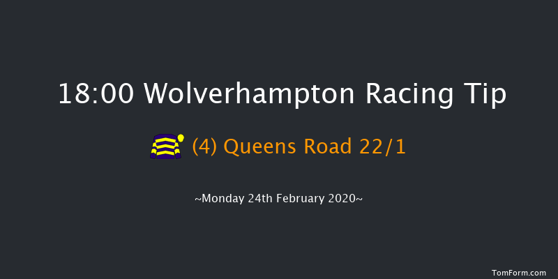 Ladbrokes Football Acca Boosty Handicap Wolverhampton 18:00 Handicap (Class 6) 5f Sun 23rd Feb 2020