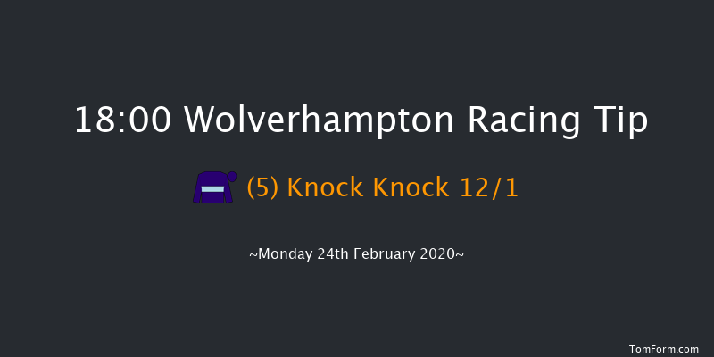 Ladbrokes Football Acca Boosty Handicap Wolverhampton 18:00 Handicap (Class 6) 5f Sun 23rd Feb 2020