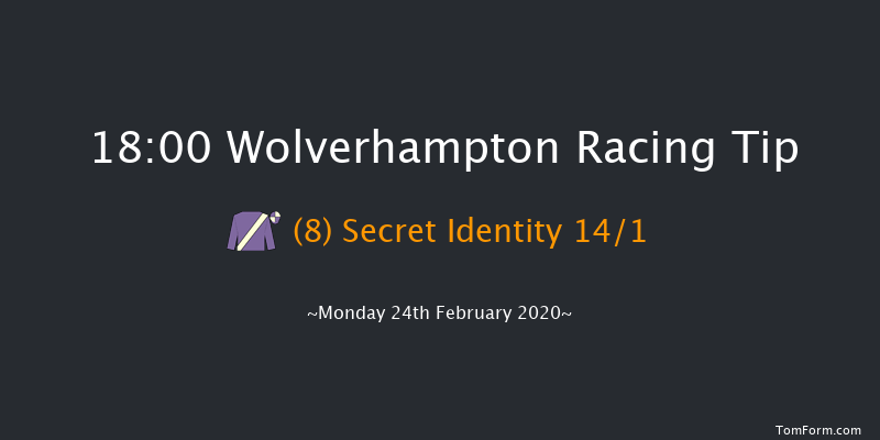 Ladbrokes Football Acca Boosty Handicap Wolverhampton 18:00 Handicap (Class 6) 5f Sun 23rd Feb 2020