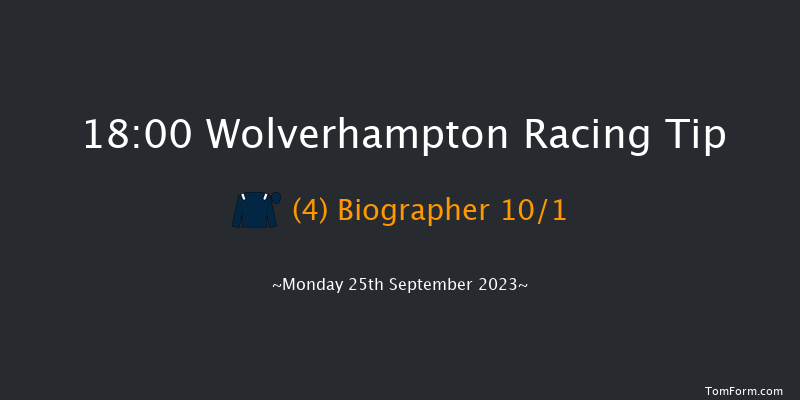 Wolverhampton 18:00 Stakes (Class 5) 6f Sat 23rd Sep 2023