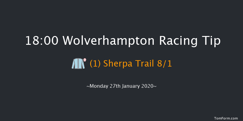Wolverhampton 18:00 Stakes (Class 5) 7f Fri 24th Jan 2020