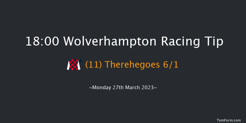 Wolverhampton 18:00 Stakes (Class 6) 5f Sat 25th Mar 2023