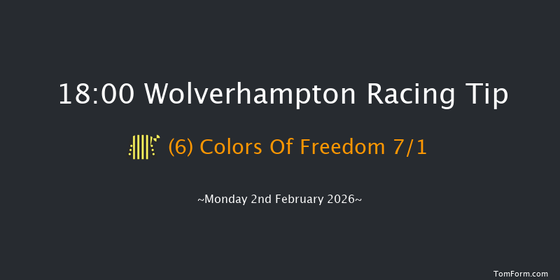 Wolverhampton 18-00 (Class 6) 5f Fri 30th Jan 2026