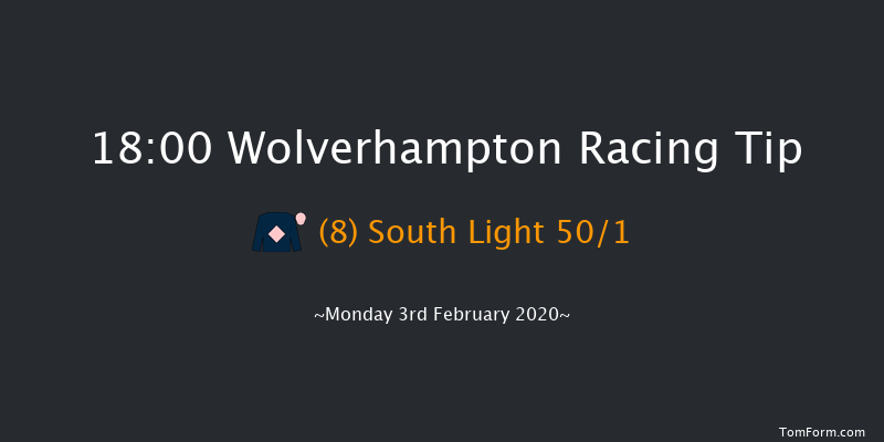 Wolverhampton 18:00 Seller (Class 6) 7f Mon 27th Jan 2020