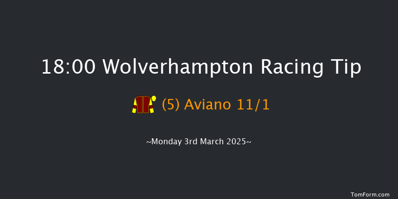 Wolverhampton  18:00 Stakes (Class 5) 7f Tue 25th Feb 2025