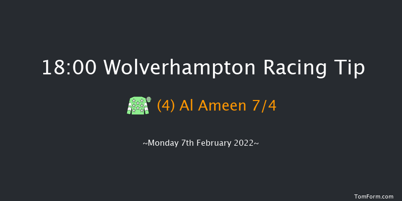 Wolverhampton 18:00 Handicap (Class 4) 5f Tue 1st Feb 2022