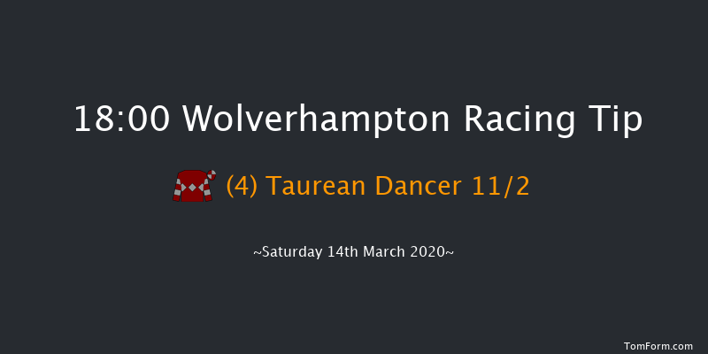 Heed Your Hunch At Betway Handicap (Div 2) Wolverhampton 18:00 Handicap (Class 6) 10f Mon 9th Mar 2020