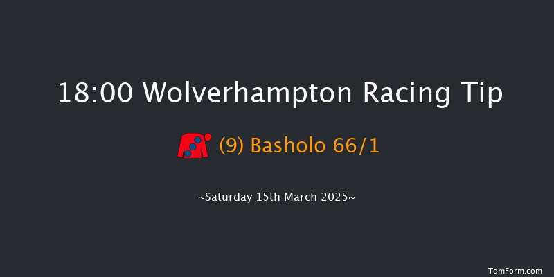 Wolverhampton  18:00 Handicap (Class 5) 5f Fri 14th Mar 2025
