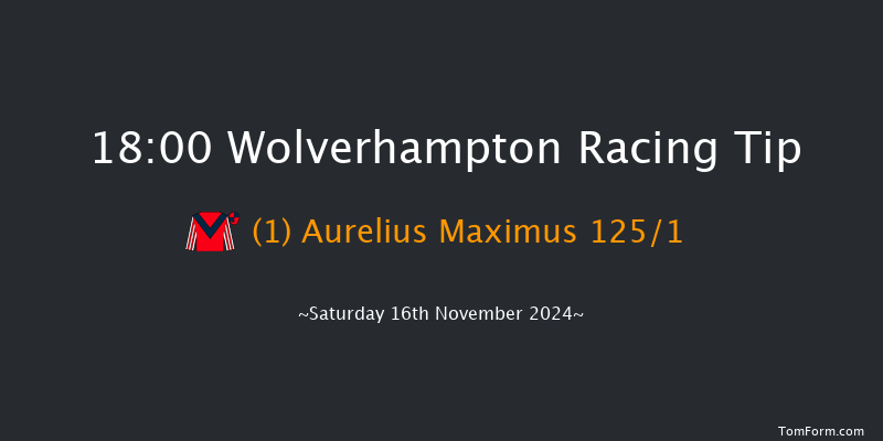 Wolverhampton  18:00 Maiden (Class 4) 9f Fri 15th Nov 2024