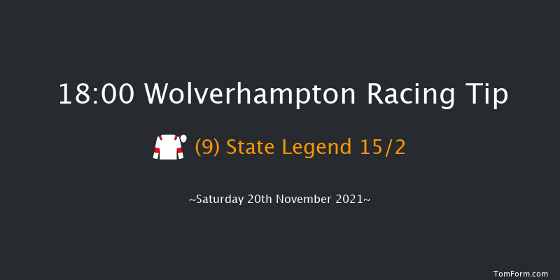 Wolverhampton 18:00 Stakes (Class 5) 9f Sat 13th Nov 2021