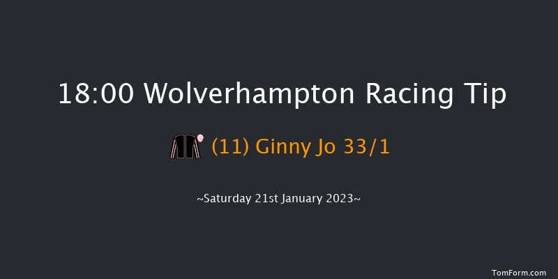 Wolverhampton 18:00 Handicap (Class 6) 7f Thu 19th Jan 2023