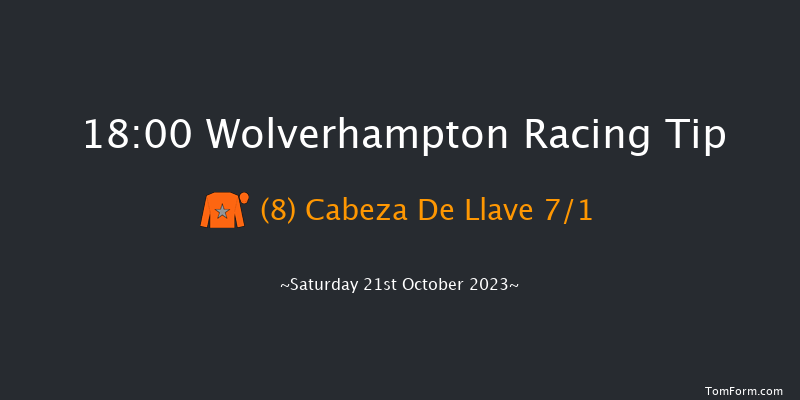Wolverhampton 18:00 Handicap (Class 6) 6f Mon 9th Oct 2023