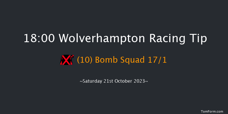 Wolverhampton 18:00 Handicap (Class 6) 6f Mon 9th Oct 2023